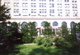 Shoreland Hotel grand foyer and lobby from east. G. Ossewaarde