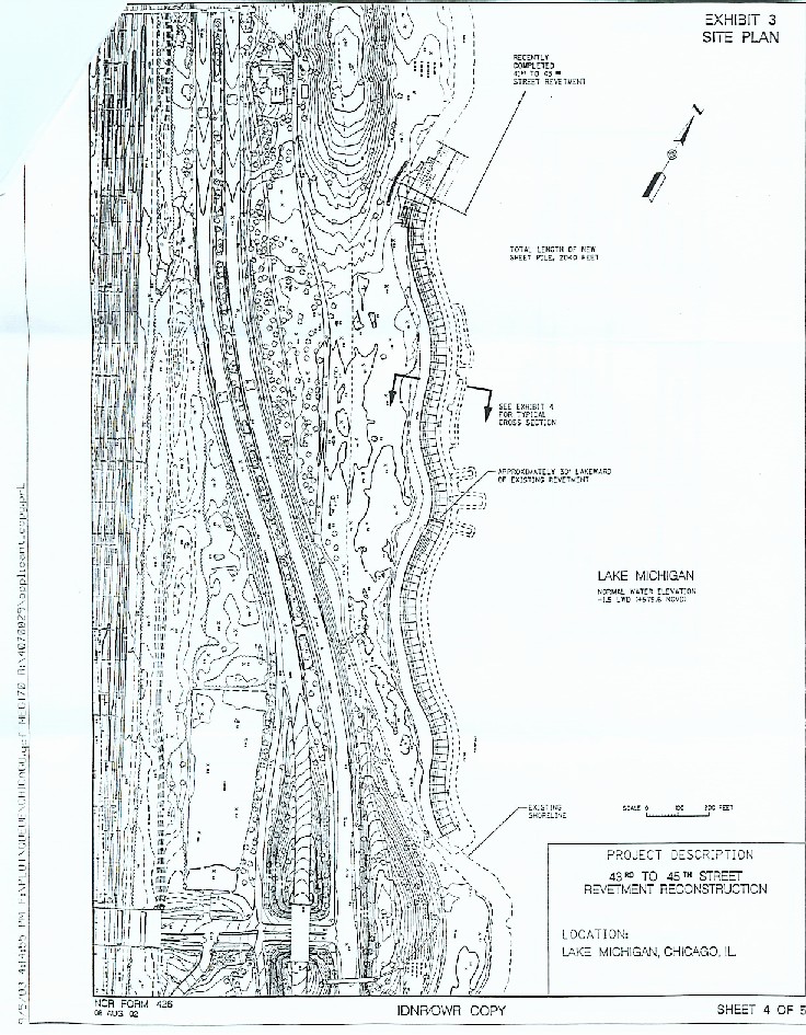 43rd tp 45th proposed site plan
