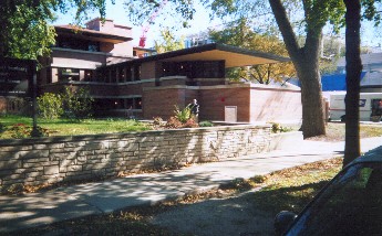 Robie House, Frank Lloyd Wright. Series of views