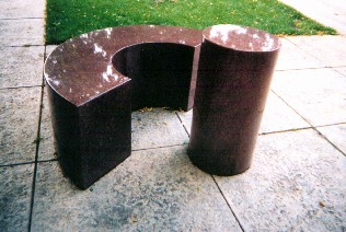 Scott Burton, Bench and Table, 1988