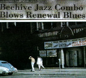 The Bee Hive joint  nearing demolitilion on Lake Park. 
