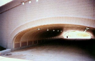 East descent 63rd underpass