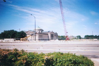 Over the underpass