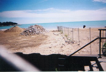 Constuction east end 57th beach