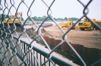 construction north end of 57th beach summer 04