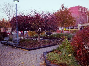View of the north foutain gardens and walks, being reconstituted Nov. 2005