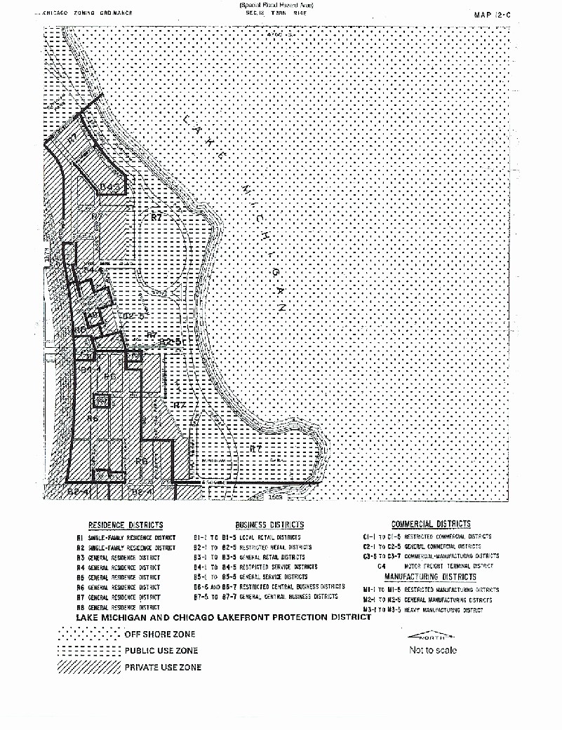 East Hyde Park-Indian Village with zoning key and dist. public and private use