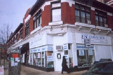 Herald Building streetscape part of the Theater complex