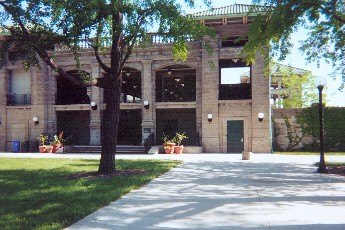 63rd Bathing Pavilion, look at the land side front