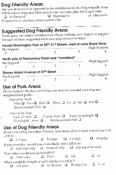 HydeBark DOG input survey p. 2