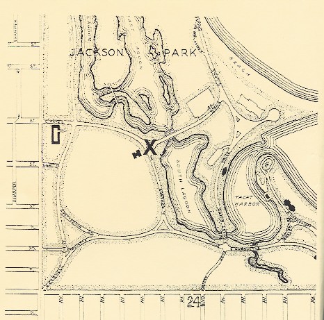 Lagoons as at full extent 1918