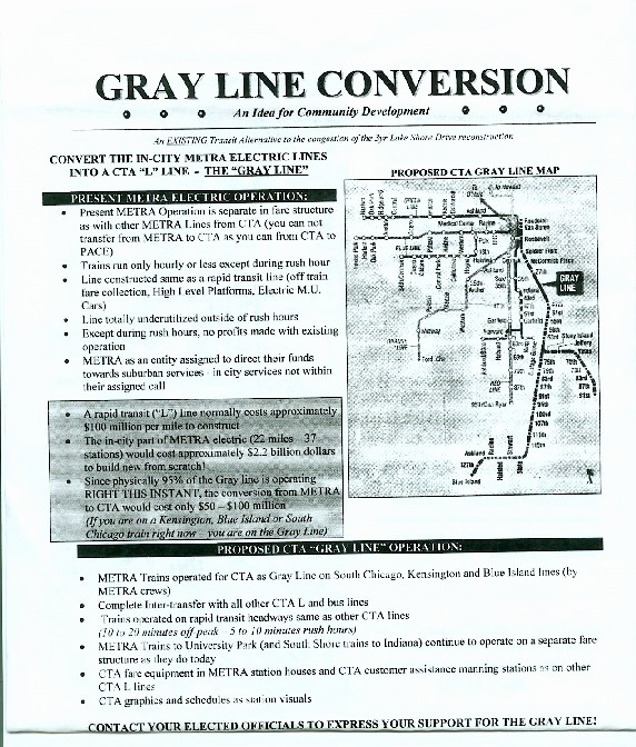 Grayline Plan flyer side 1. Mike Payne