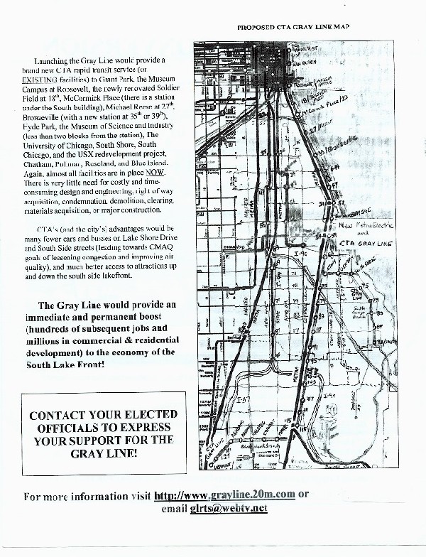 Gray Line flyer side 2. Mike Payne