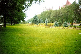 Midway Plaisance North Winter and Readers Garden