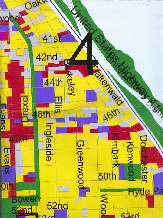 Zoning land use map-South and North Kenwood, southern Oakland