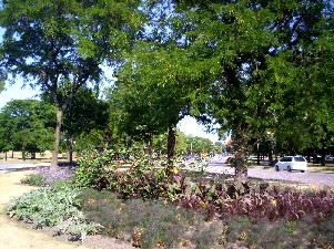 West entry garden, Morgan and King. Gary Ossewaarde