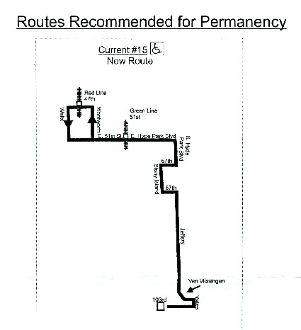 Route 15 as made permanent October 2004